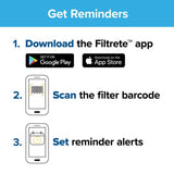 Filtrete 20 in. W X 30 in. H X 1 in. D Synthetic 2 MERV Flat Panel Filter 2 pk