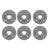 FLANGE BLK IRON 3/4" 6PK