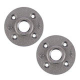 FLANGE BLK 3/4" 2PK