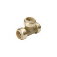 TEE BRASS PTC 3/4X3/4"