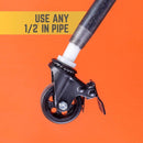 STZ Industries 2 in. D Swivel Polyurethane Caster 75 lb 2 pk