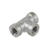 B&K Proline 1/4 in. FIP in. X 1/4 in. D FIP 1/4 in. D FIP Stainless Steel 4 in. L Tee