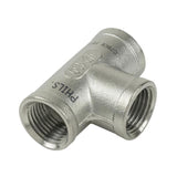 B&K Proline 3/4 in. FIP X 3/4 in. D FIP 3/4 in. D FIP Stainless Steel 4 in. L Tee