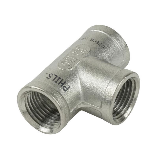 B&K Proline 3/4 in. FIP X 3/4 in. D FIP 3/4 in. D FIP Stainless Steel 4 in. L Tee