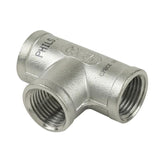 B&K Proline 3/4 in. FIP X 3/4 in. D FIP 3/4 in. D FIP Stainless Steel 4 in. L Tee