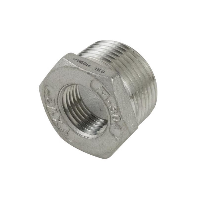 B&K Proline 1 in. MIP in. X 3/4 in. D FIP Stainless Steel 4 in. L Adapter Bushing