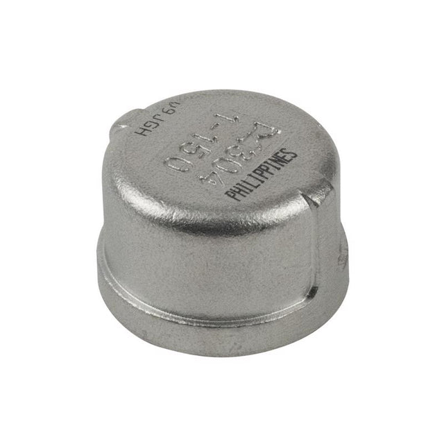 B&K Proline 3/8 in. FIP in. Stainless Steel 4 in. L Cap