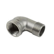 B&K Proline 1 in. MIP in. X 1 in. D FIP Stainless Steel 90 Degree Street Elbow