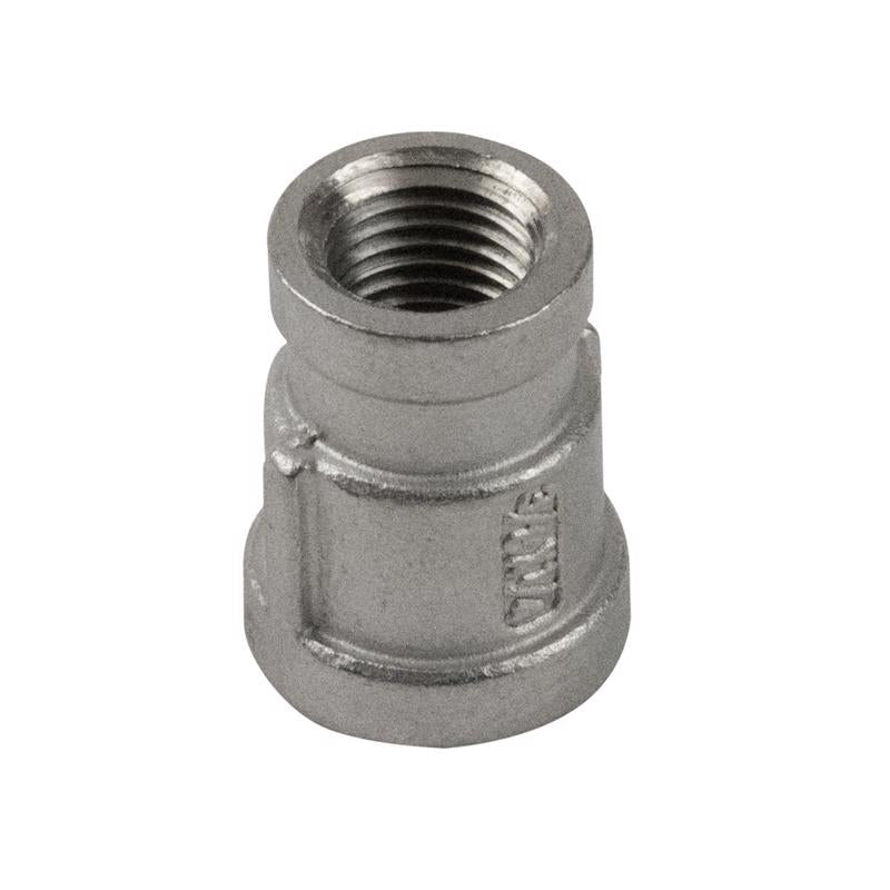 B&K Proline 1/4 in. FIP X 1/8 in. D FIP Stainless Steel Reducing Coupling