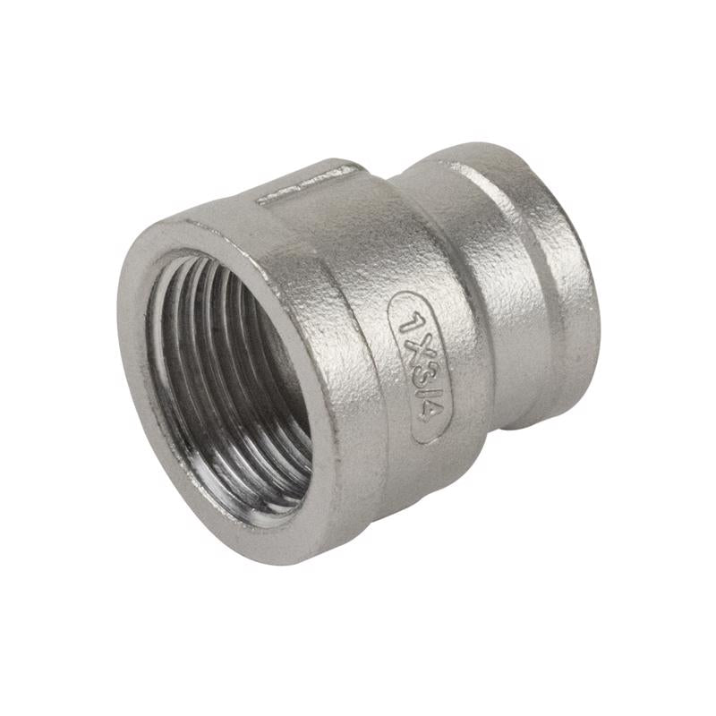 B&K Proline 1 in. FIP X 3/4 in. D FIP Stainless Steel Reducing Coupling