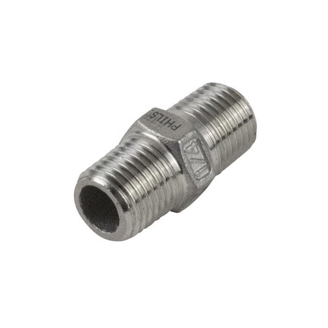 B&K Proline 1/4 in. FIP in. X 1/4 in. D FIP Stainless Steel 4 in. L Nipple