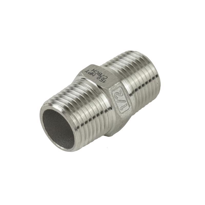 B&K Proline 3/4 in. FIP in. X 3/4 in. D FIP Stainless Steel 4 in. L Nipple
