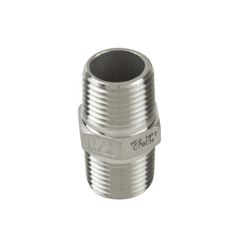B&K Proline 3/4 in. FIP in. X 3/4 in. D FIP Stainless Steel 4 in. L Nipple