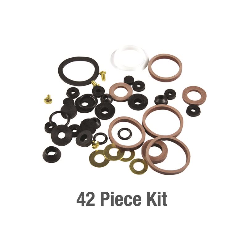 Ace Assorted in. D Rubber Washer Emergency Kit 45 pk