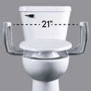 Bemis Assurance Elongated/Round Gray Seat Support Arms