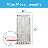 Filtrete 18 in. W X 30 in. H X 1 in. D Carbon 11 MERV Pleated Allergen Air Filter 1 pk