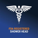 Waterpik PowerPulse Chrome 8 settings Showerhead Combo 1.8 gpm