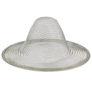 Danco 4-1/2 in. D Stainless Steel Nickel Mesh Strainer Silver