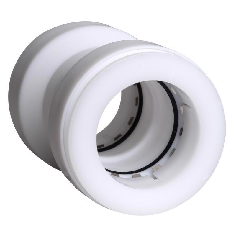 Keeney Insta Plumb 1-1/2 in. D Plastic Straight Coupling