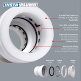 Keeney Insta Plumb 1-1/4 in. D Plastic P-Trap