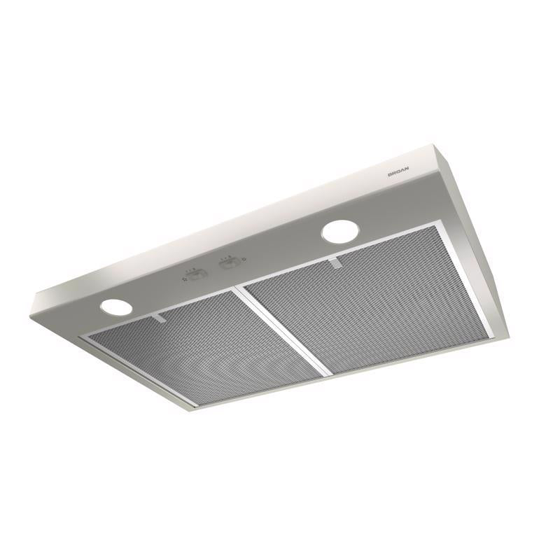 Broan-NuTone Glacier 36 in. W Bisque Range Hood