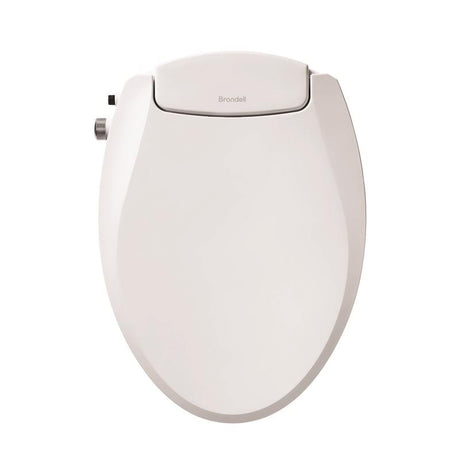 Brondell Swash Ecoseat White Round Bidet System