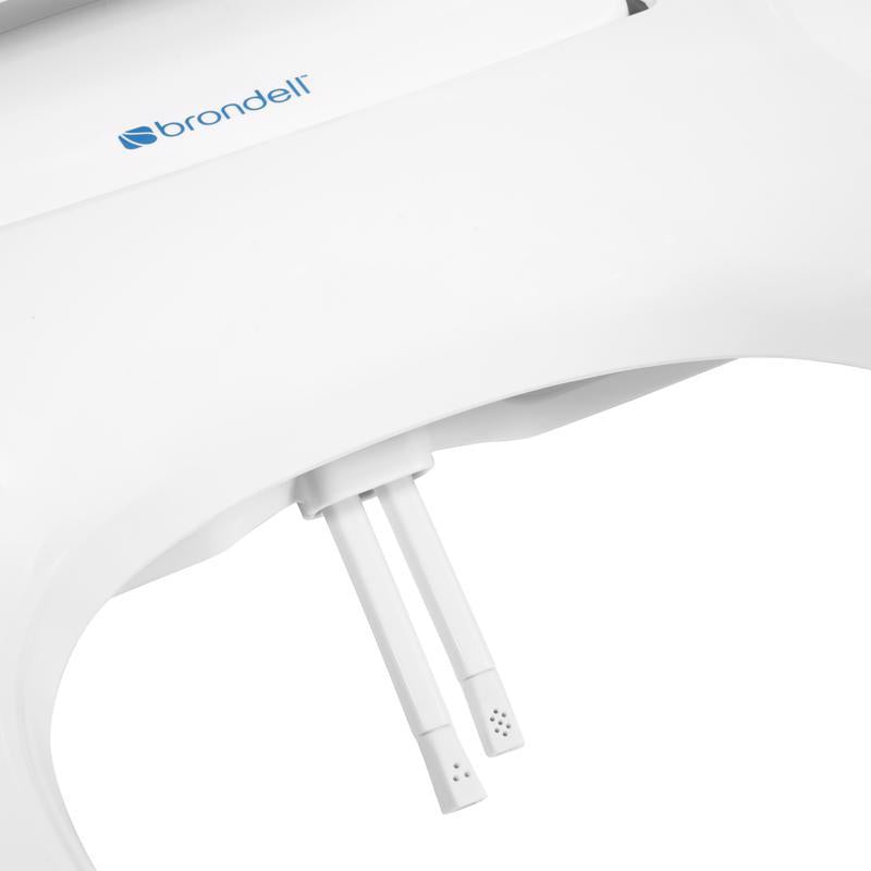 Brondell Swash Ecoseat White Round Bidet System