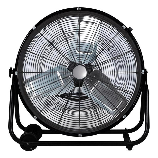 DRUM FAN BLACK 24"