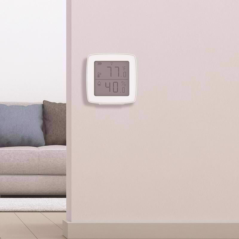 Feit Smart Home Built In WiFi Heating and Cooling Push Buttons Temperature & Humidity Sensor