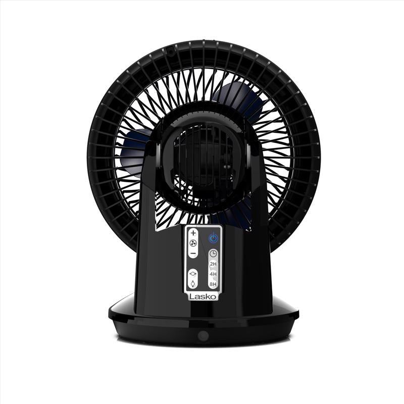 Lasko 12.25 in. H 3 speed Oscillating Air Circulator Fan Remote Control