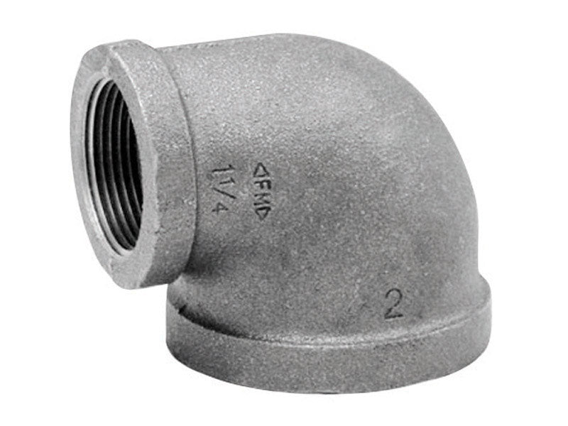 ELBOW 90 GALV 1.5X1.25"C