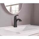 Moen Lindor Matte Black Bathroom Faucet 4 in.
