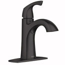 Moen Lindor Matte Black Bathroom Faucet 4 in.