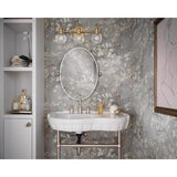 Moen Banbury Brushed Nickel Two-Handle Bathroom Sink Faucet 8 in.