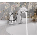 Moen Banbury Chrome Centerset Bathroom Sink Faucet 4 in.