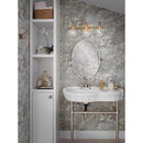 Moen Banbury Brushed Nickel Centerset Bathroom Sink Faucet 4 in.