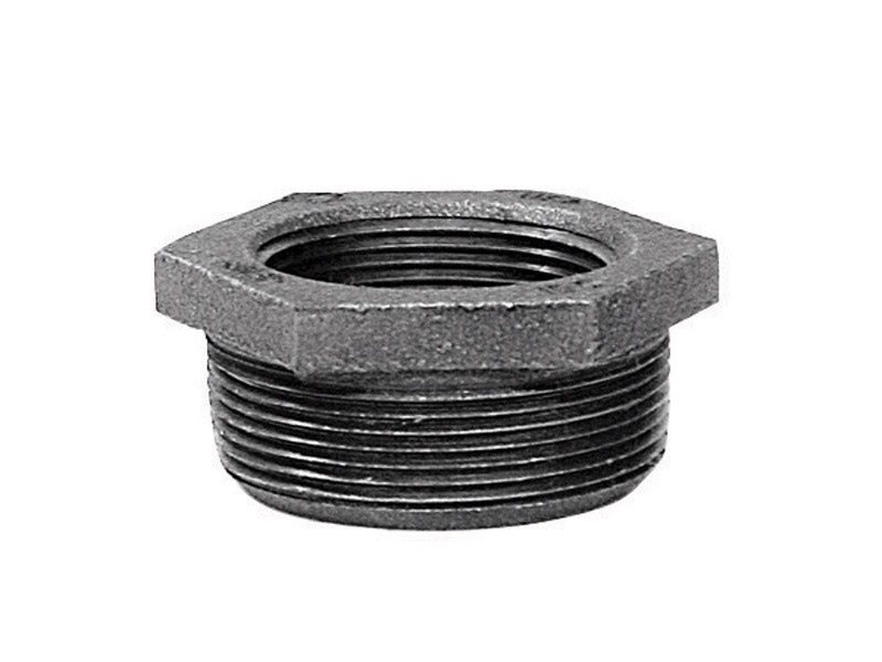 BUSHING HEX BLK 1.5X3/4"