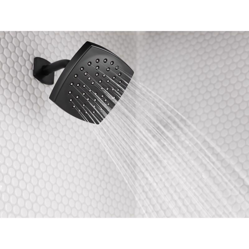Moen Lindor 1-Handle Matte Black Tub and Shower Faucet