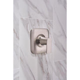 Moen Genta 1-Handle Brushed Nickel Tub and Shower Faucet
