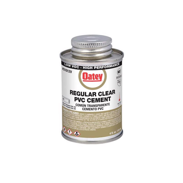 CEMENT PVC REG CLEAR 4OZ