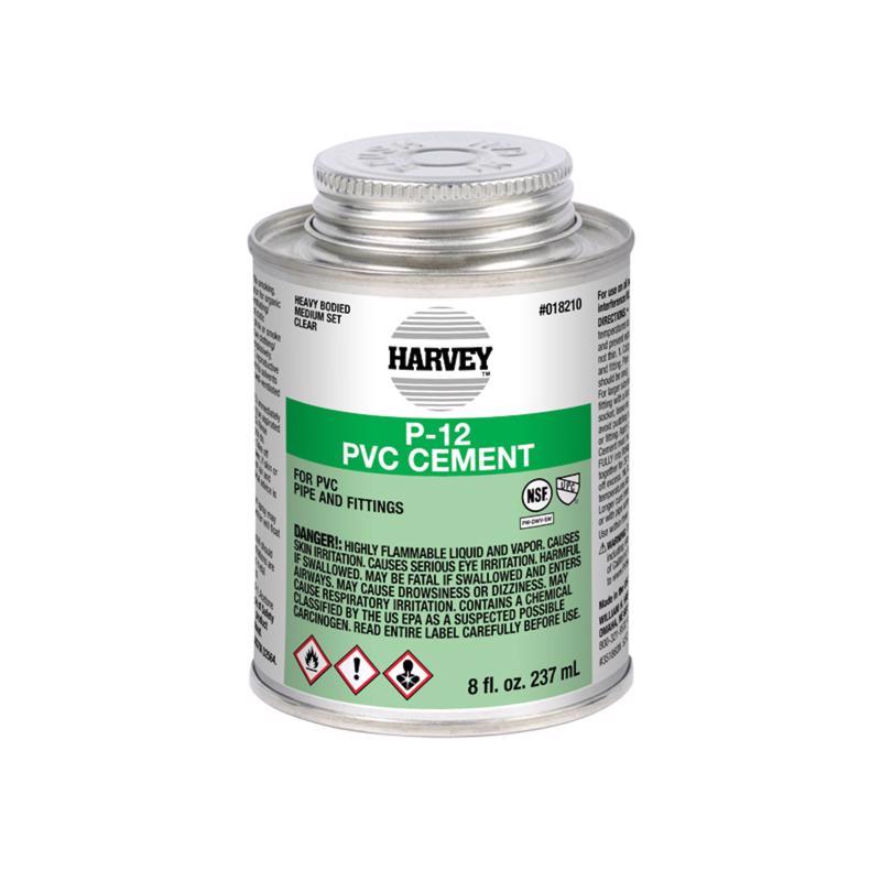 CEMENT PVC P12 CLEAR 8OZ