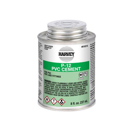 CEMENT PVC P12 CLEAR 8OZ