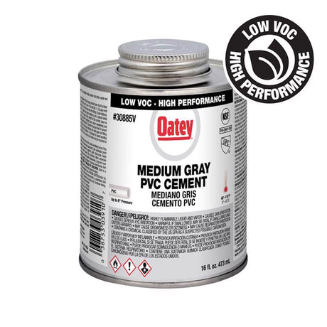 CEMENT PVC GRAY 16OZ