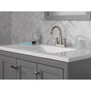 Delta Windemere Brushed Nickel Centerset Bathroom Sink Faucet 4 in.