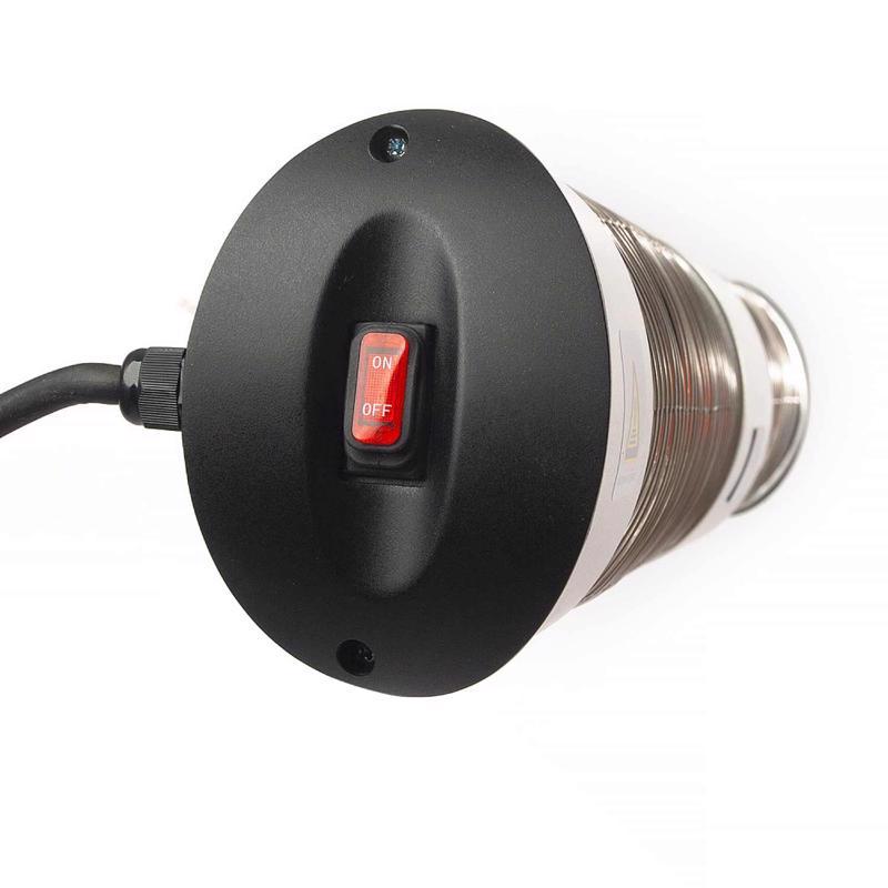 Heat Mate 100 sq ft Electric Patio Graphite Heater 1500 BTU