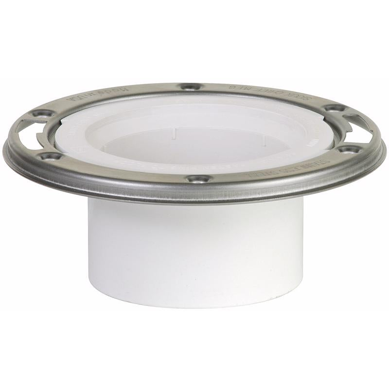 OPEN CLOST FLANGE PVC 7"