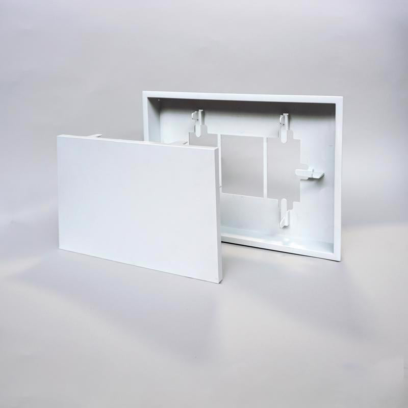 Fittes Aria Vent 10-3/4 in. H X 14-15/16 in. W Satin White ABS Plastic Wall/Ceiling Air Vent Return