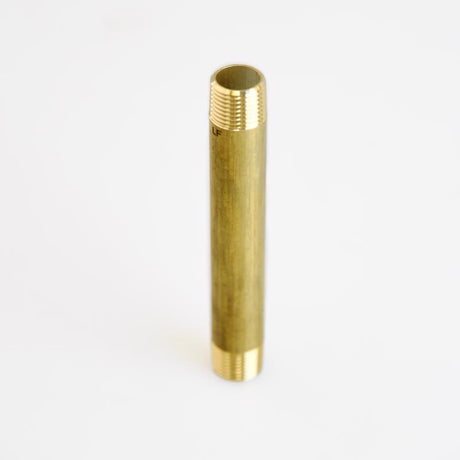 1/2 in. MPT X 1/2 in. D MPT Red Brass Nipple 5-1/2 in. L
