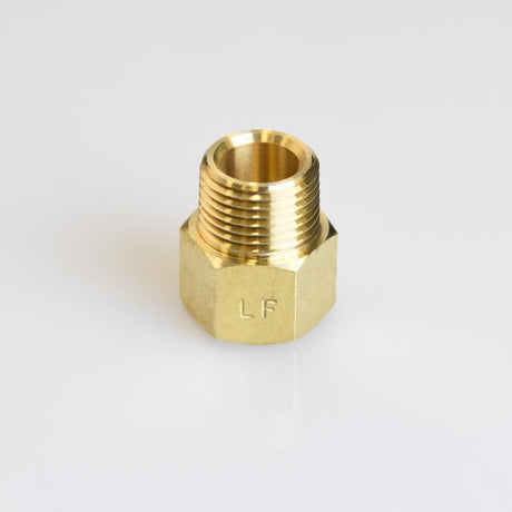 3/8 in. FPT X 3/8 in. D MPT Brass Reducing Coupling
