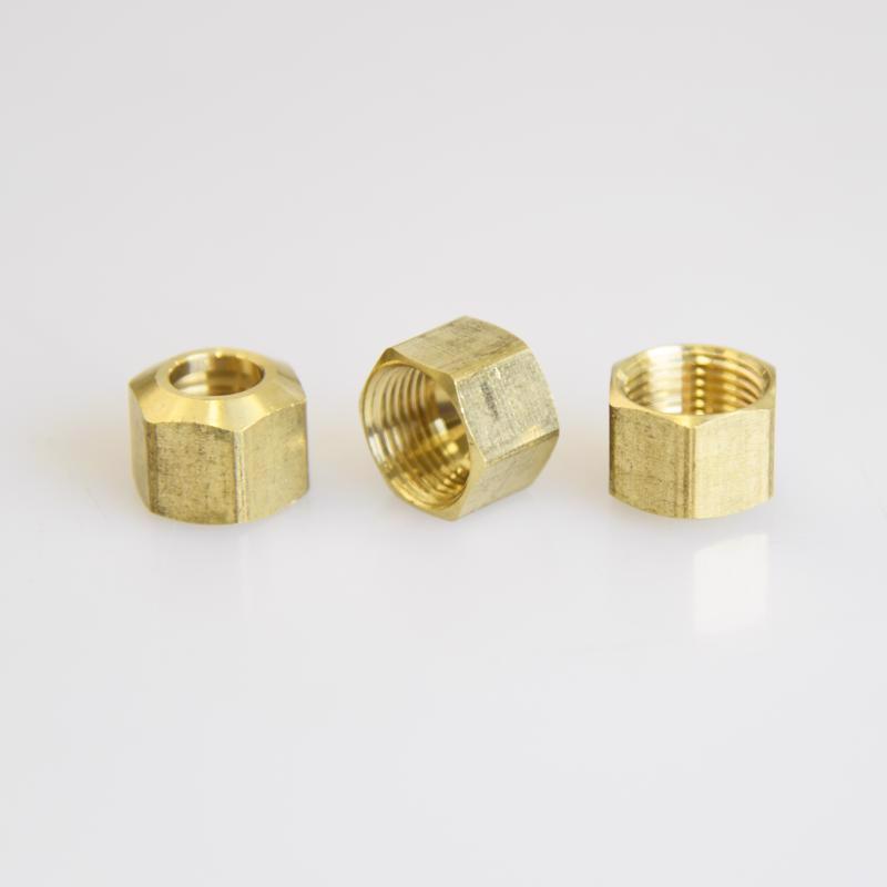 5/16 in. Compression X 5/16 in. D Compression Brass Nut